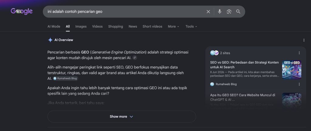 GEO Generative Engine Optimization